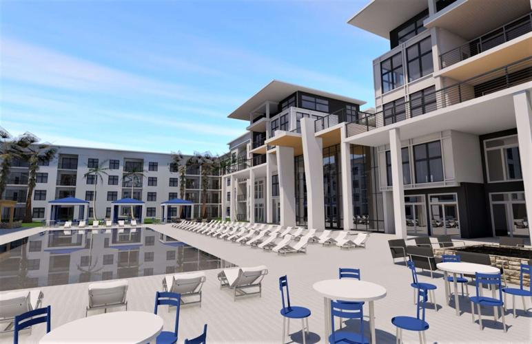 Hammock Park apartments rendering