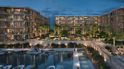 Halcyon Residences & Marina rendering