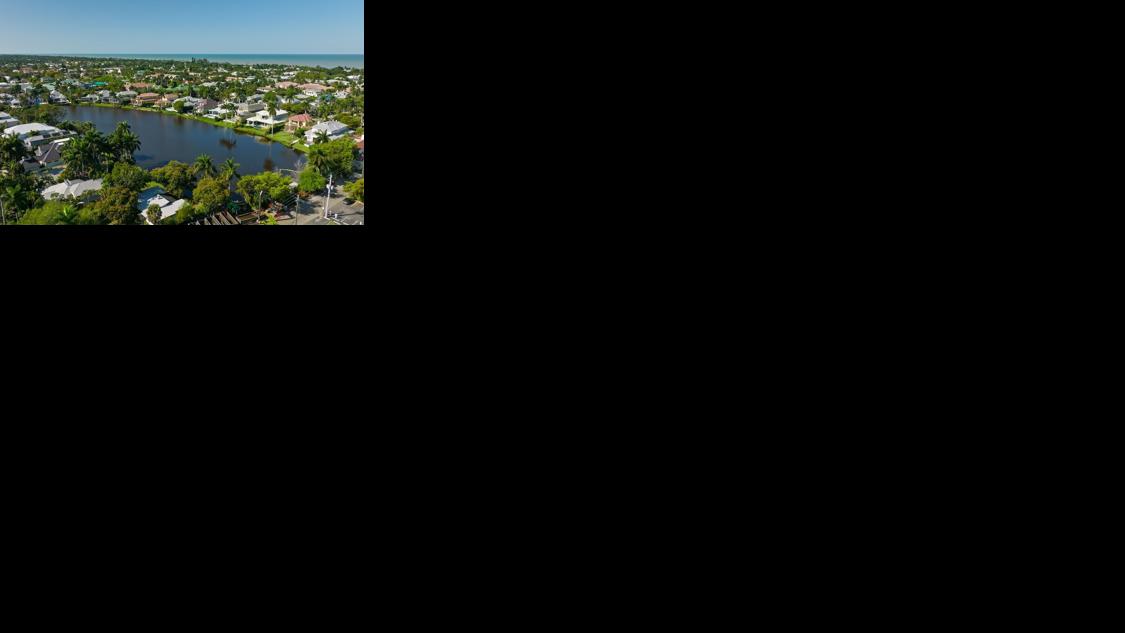Collier County residential aerial