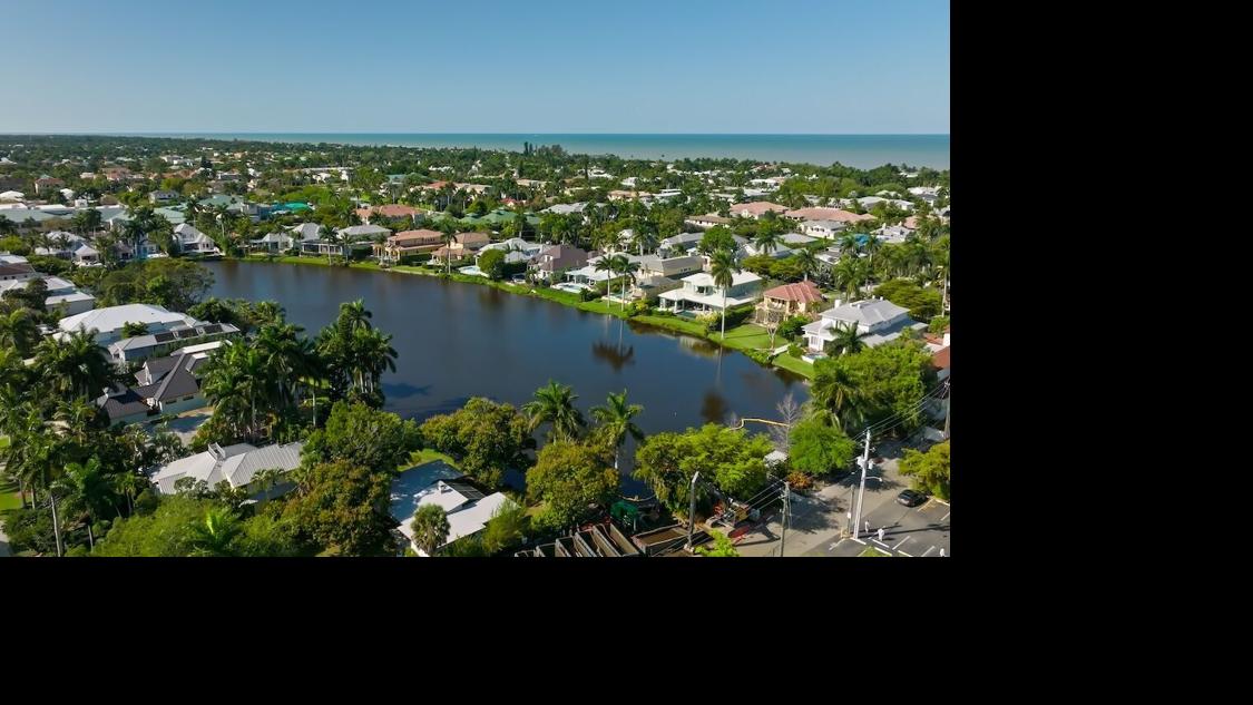 Collier County residential aerial