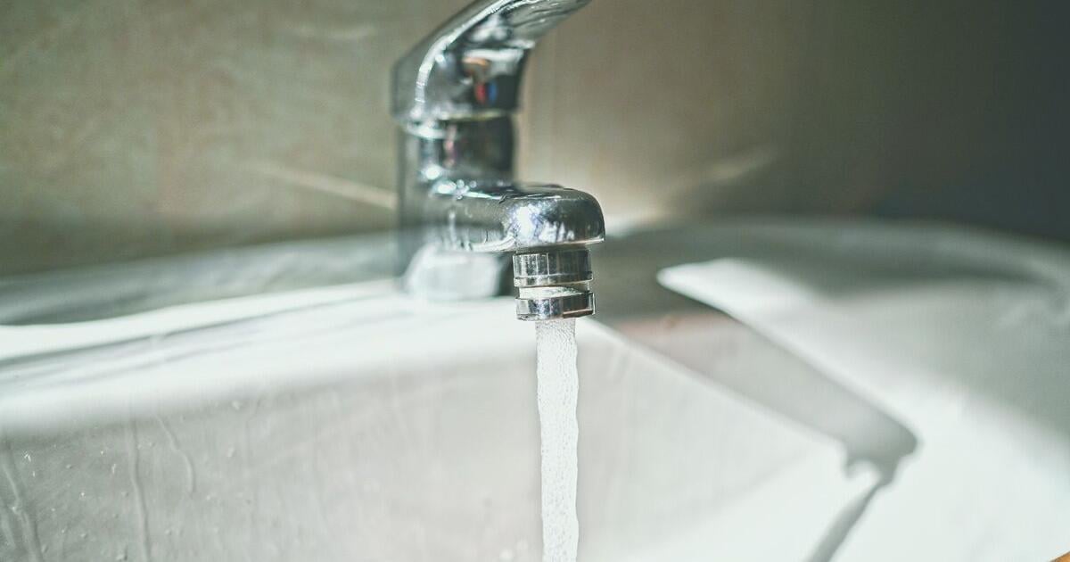 Collier to modify water disinfection, conduct system flush