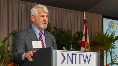 Saunders promotes proposed Collier tourism tax