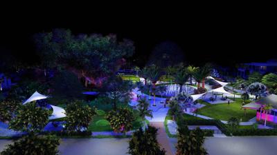 Banyan Square splash pad brings illuminated fountains to downtown Bonita Springs
