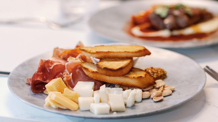 Charcuterie board served at Vybe in Fort Myers