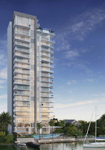Tower design integrates waterfront setting