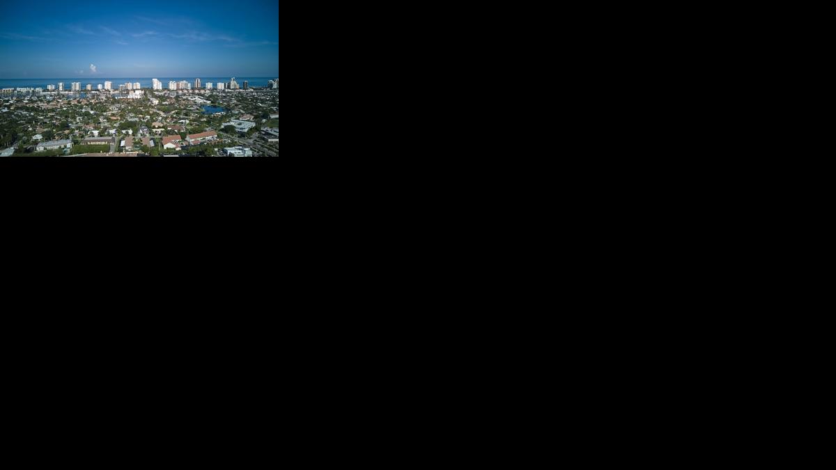 coastal neighborhoods Naples aerial