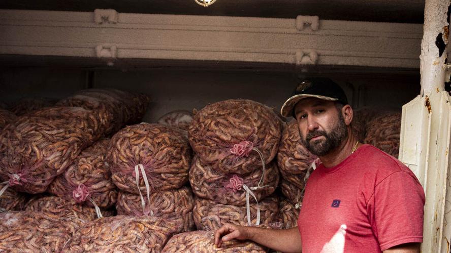Michael Frost carries on a family shrimping tradition