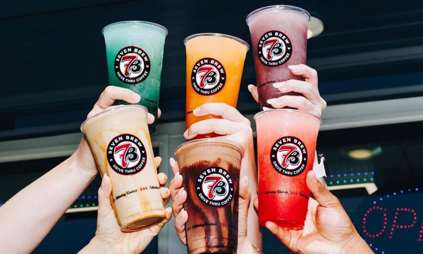 7 Brew offers thousands of drink combinations