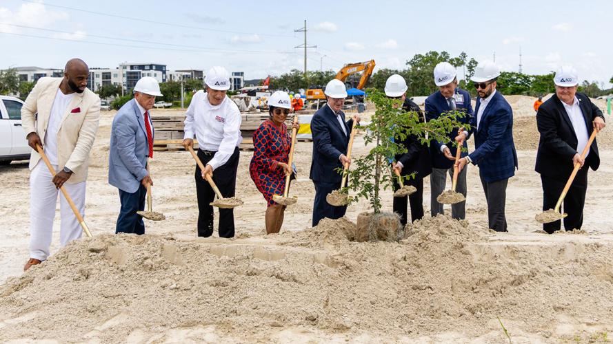 Officials break ground on medical school