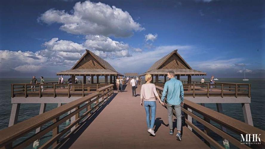 City Council agrees to smaller Naples Pier entry without concession stand