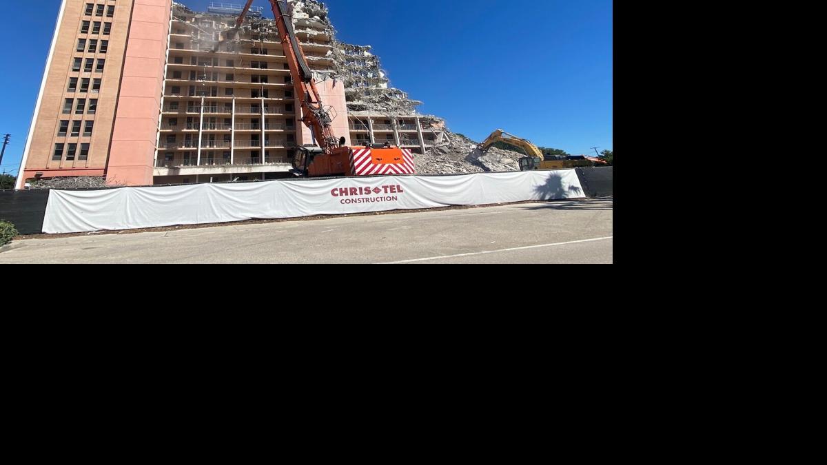 Bonair Towers demolition Fort Myers