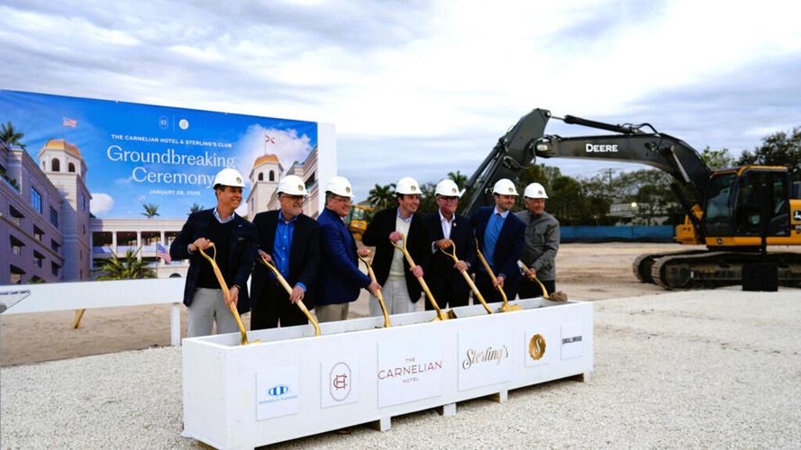 Carnelian hotel groundbreaking