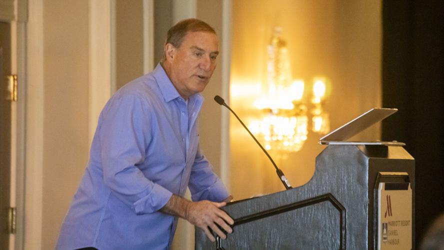 Norman Love speaks at Fort Myers event