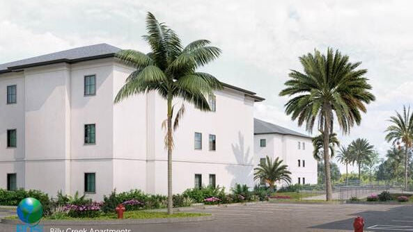 Billy Creek affordable housing project rendering