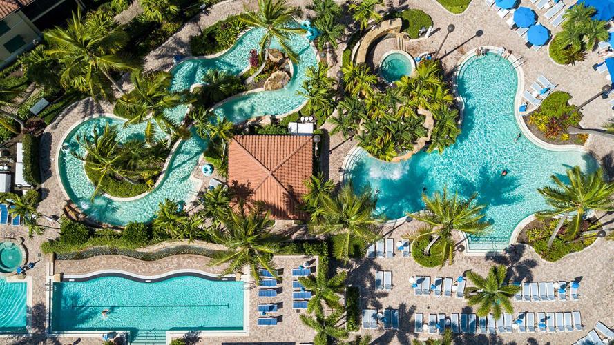 Naples Bay Resort features pools and lazy river