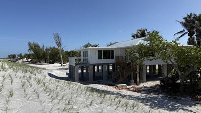 Gulf-front home sits on Rauschenberg Captiva land