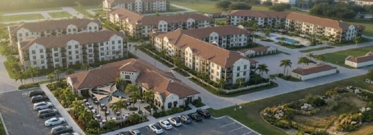 Rendering shows proposed Estero apartment complex
