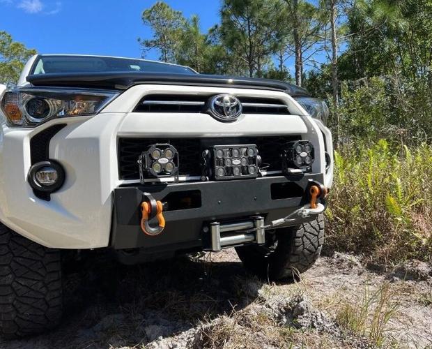Sunbrite white truck