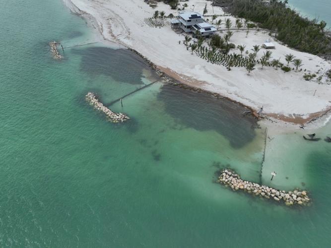 cig Earth Tech Marine T-Groin Installation North Captiva Island