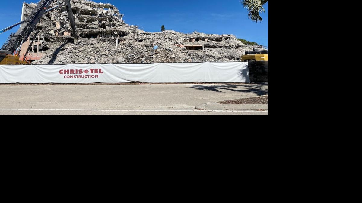 Bonair Towers demolition Fort Myers 2