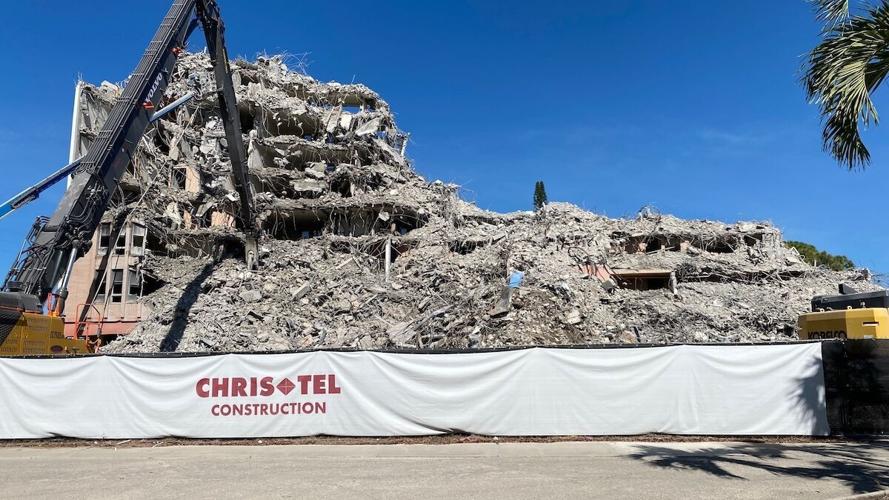 Bonair Towers demolition Fort Myers 2