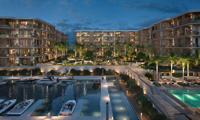 Rendering shows Halcyon waterfront condos