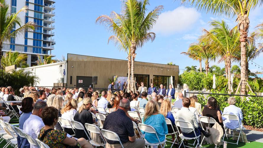 Audience gathers for Davis Boulevard panel
