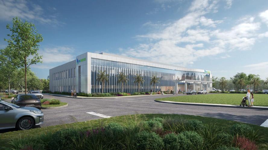 Rendering shows future pediatric outpatient center