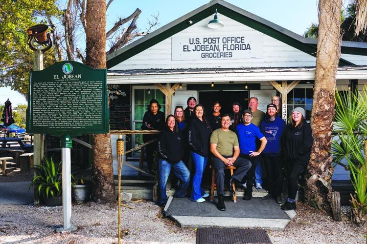 Bean Depot Cafe owner Don Berini with staff in Charlotte County