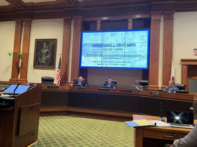 Lee Commissioners meeting Greenwell rezoning8850
