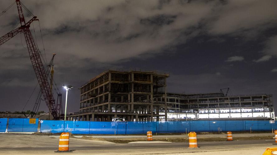 Lee Health hospital construction in Fort Myers