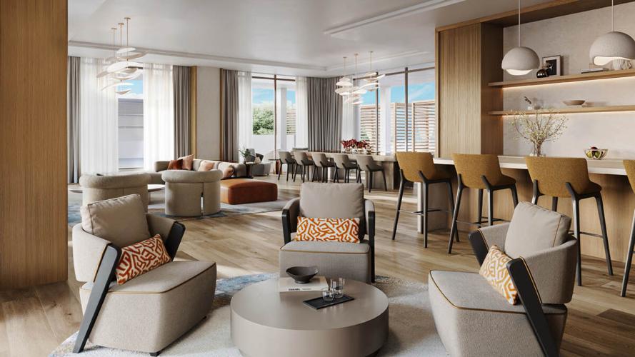 Renderings showcase luxury residences and amenities at The Island at West Bay Club
