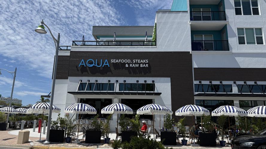Aqua Seafood opens at The Cove at 47th