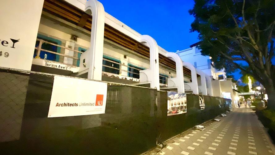 Former South Ave restaurant building undergoes renovation