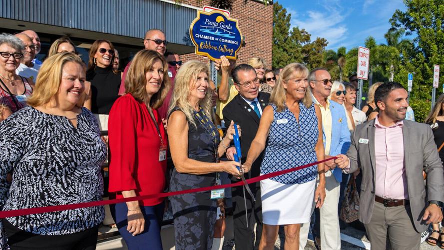 Punta Gorda officials celebrate reopening of City Hall chambers