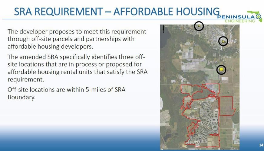 Map highlights proposed affordable housing sites