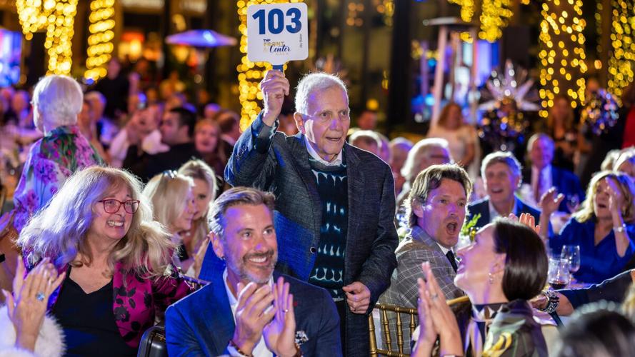 Bakers rally crowd for endowment pledge