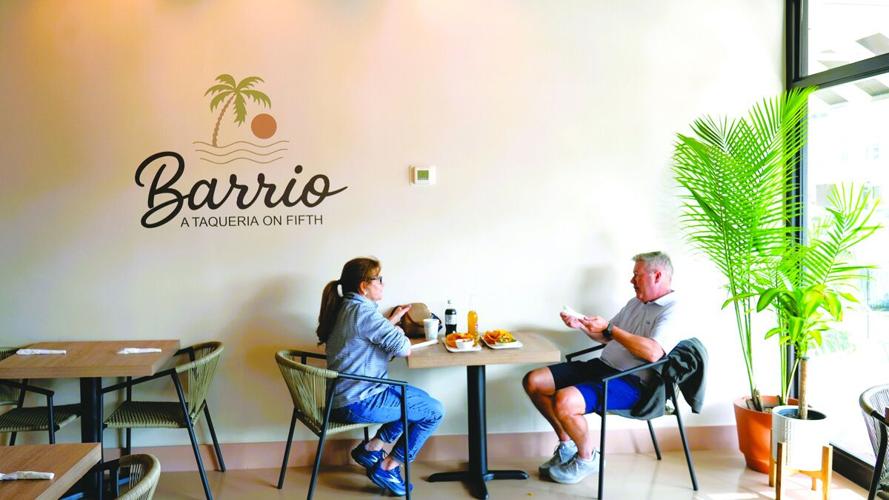 Couple at Barrio Taqueria