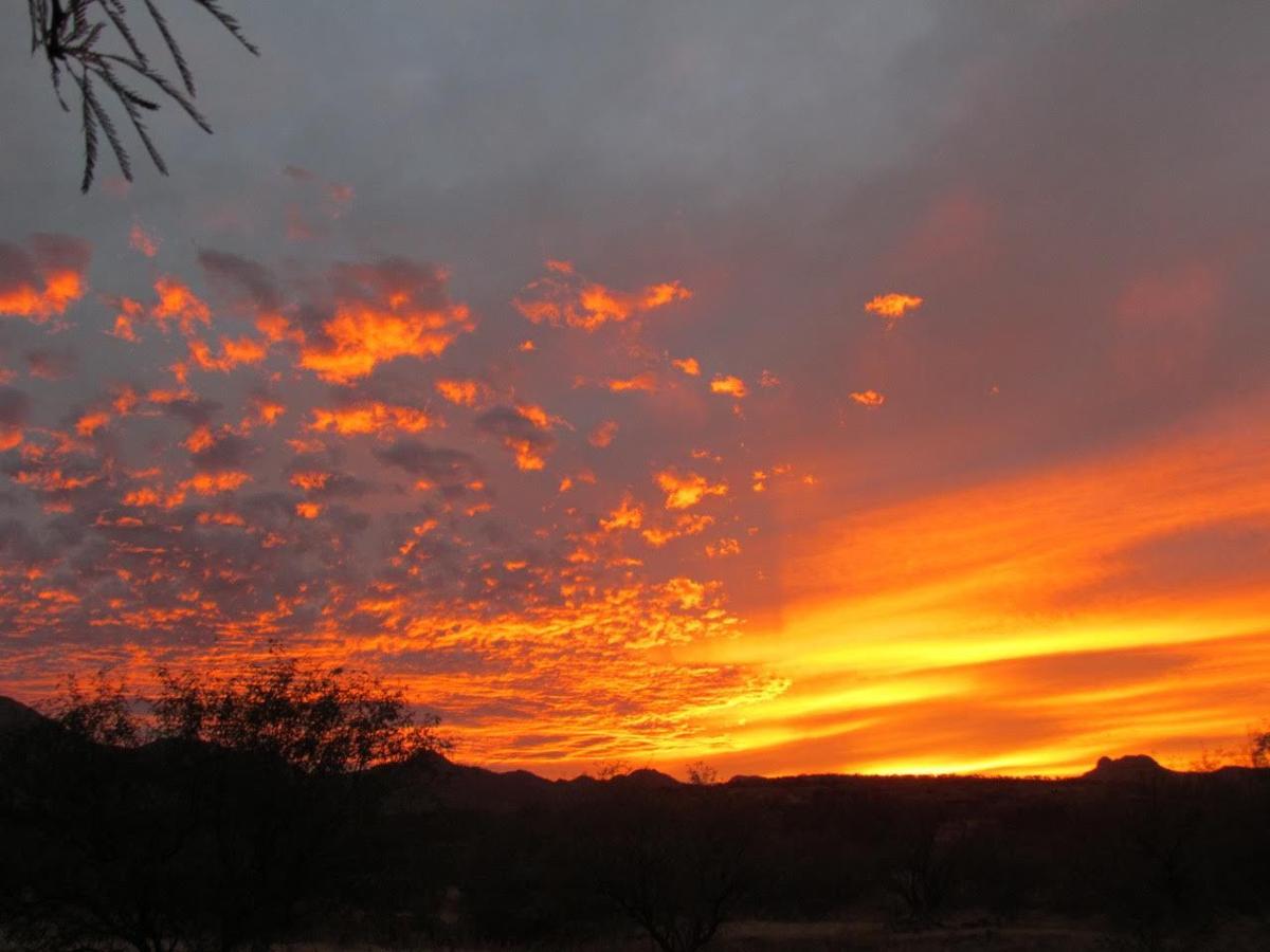 Tumacacori sunset