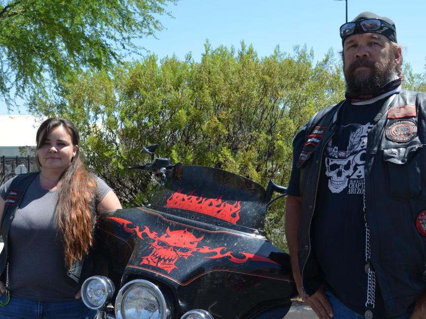 NEVER ALONE: Bikers help young victims stand up against child abuse ...