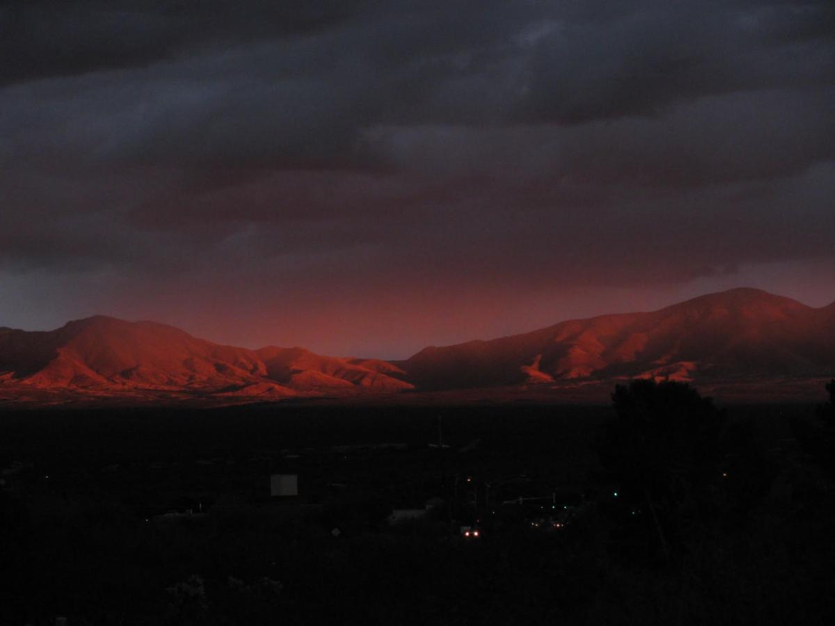 Sunset on the mountains