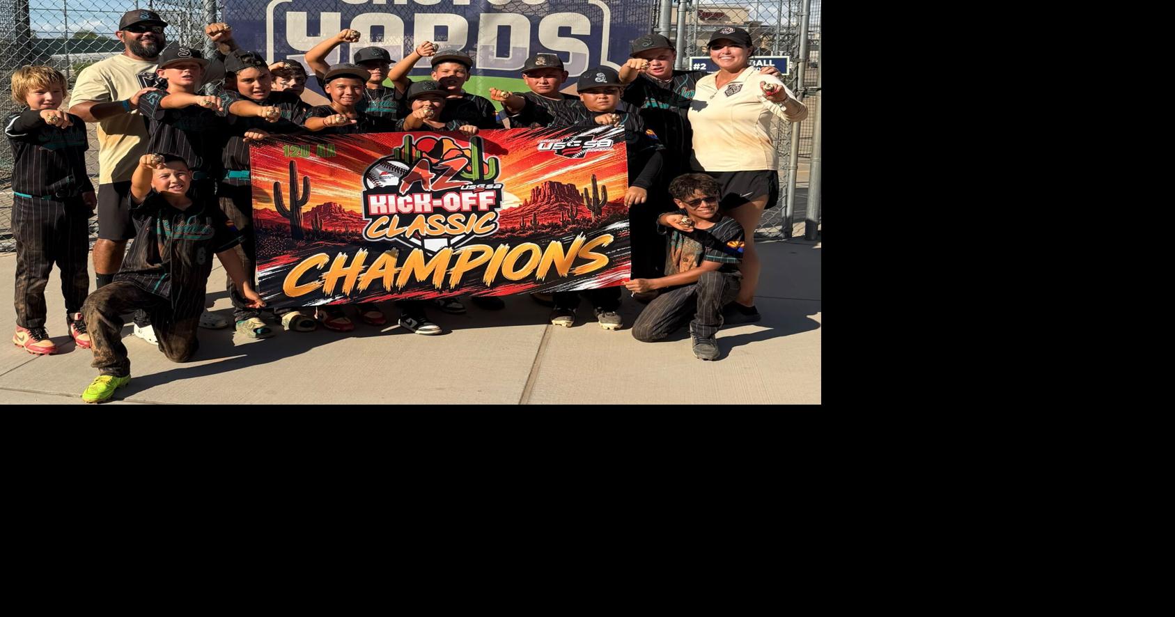 Sahuarita Sidewinders 12U baseball wins AZ Kick-Off Classic