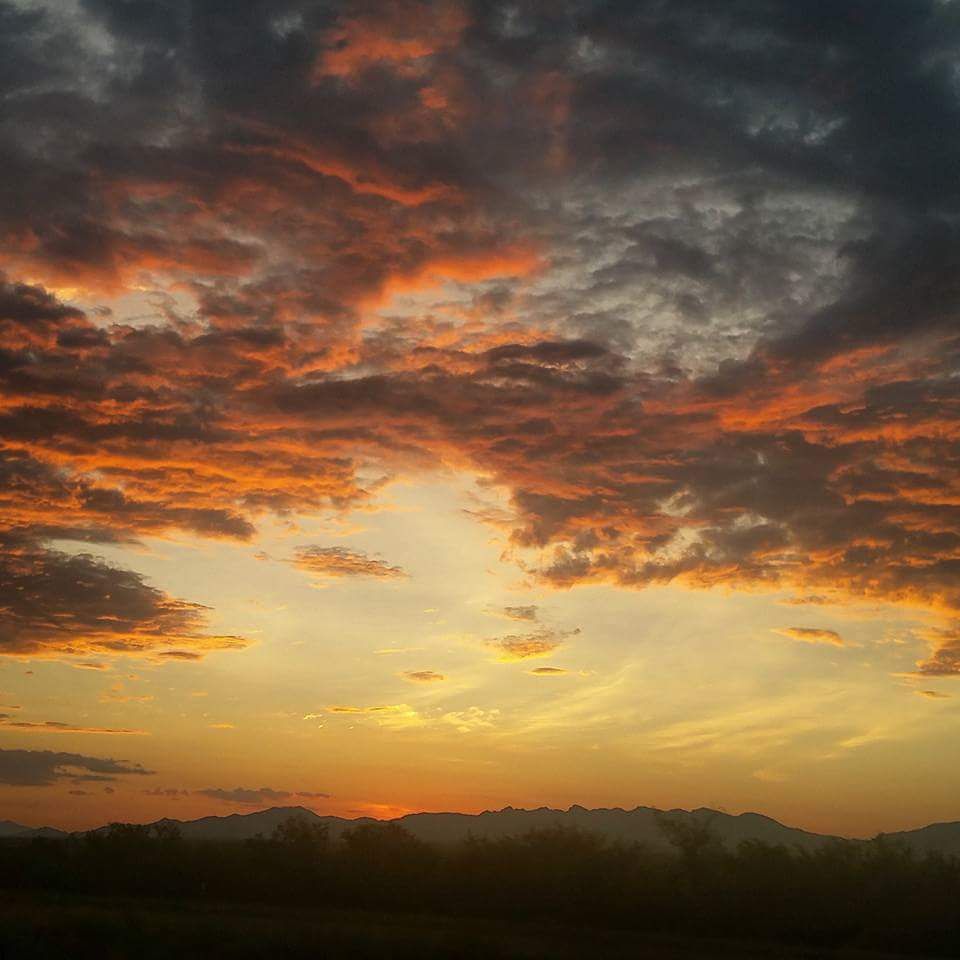 Sunset clouds