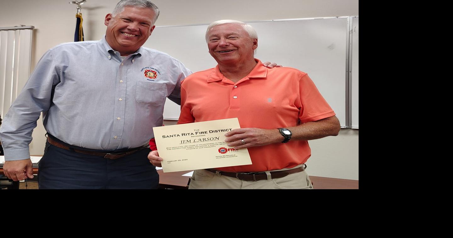SRFD recognizes volunteers, promotes firefighter | Local News | gvnews.com