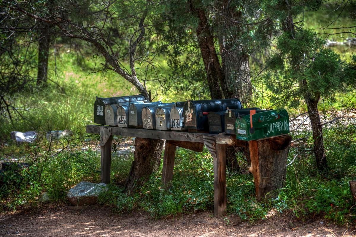 Mailbox in Madera Canyon