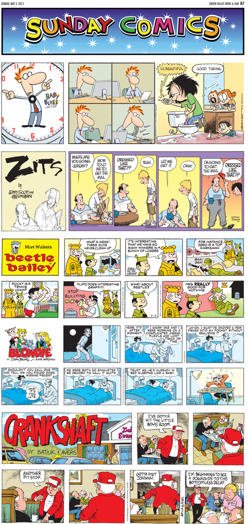 May 3, 2015: Sunday Comics, Part 1 | Cartoons | gvnews.com