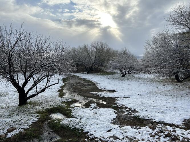 GV, Sahuarita wake up to snow Local News Stories