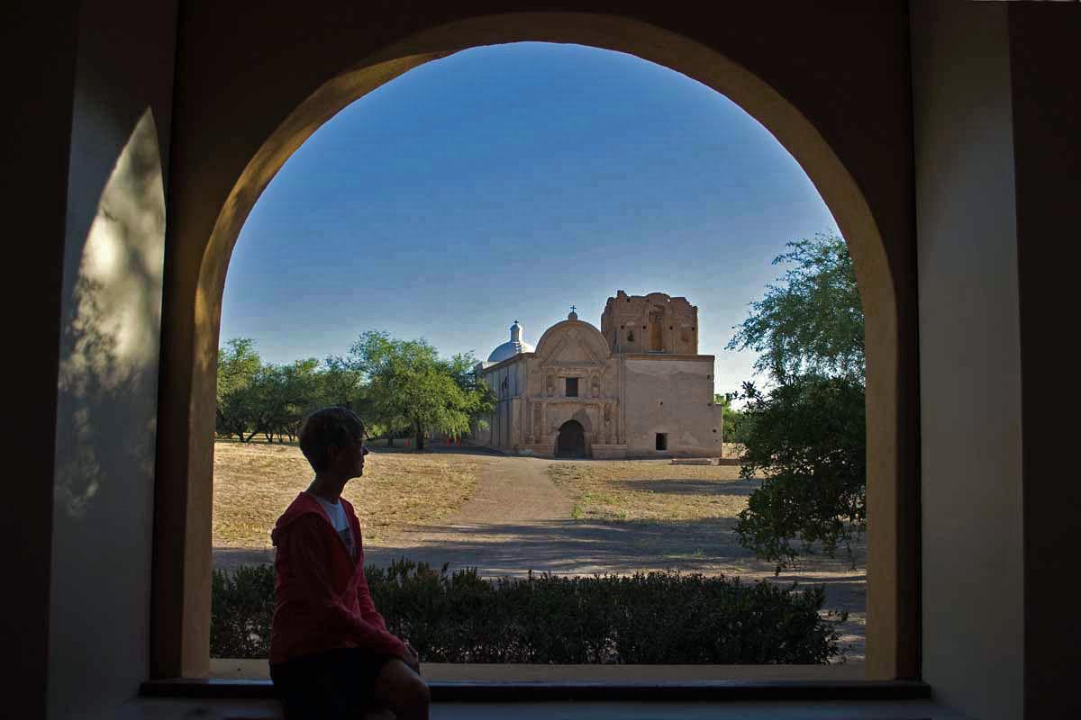 Early morning in Tumacacori