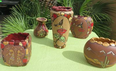 CREATIVE CLAY DESIGNS  Artistic works with Southwest flair