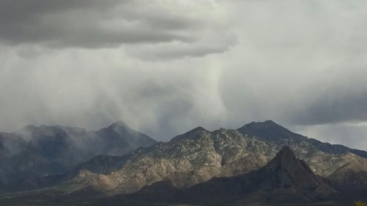 Rain in the mountains